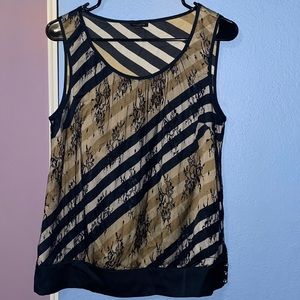 Satin Lace Tank Top